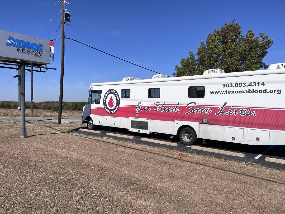 Very proud of our ⁦<a href="/atmosenergy/">atmosenergy</a>⁩ Sherman Service Center. While teaming up with the Texoma Regional Blood Center, we were able to save at least 30 lives! #FuelingSafeAndThrivingCommunities