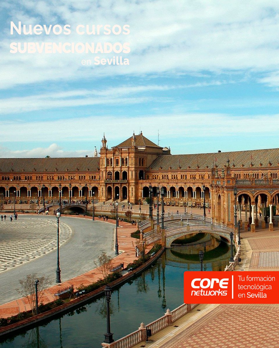 CoreNetworksSev's tweet image. Apúntate a uno de nuestros cursos presenciales en Sevilla y subvencionados. ¡Terminarás el año aprendiendo y lo comenzarás con un currículum más preparado 😉! cursossubvencionados.corenetworks.es/cursos-gratis-…