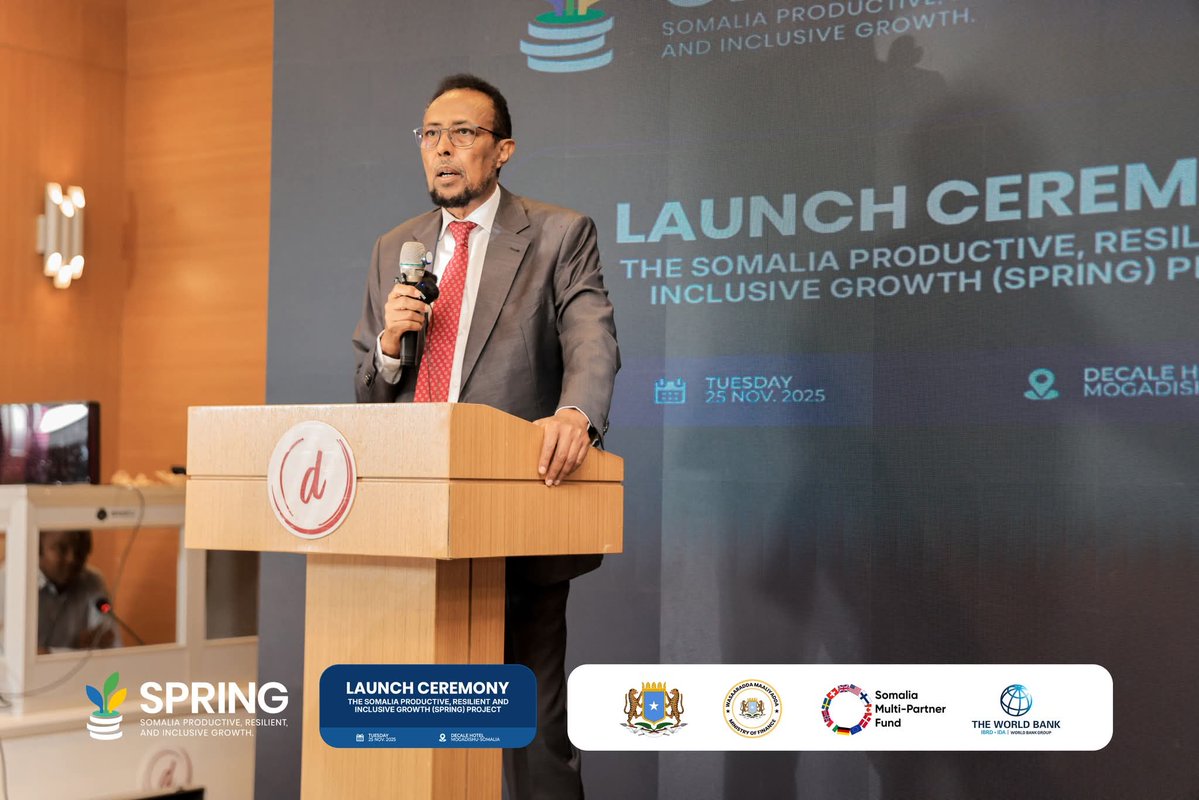 Trevesomorg's tweet image. Trevesom Organization is honored to participate in the official launch of the SPRING Project (Somalia Productive, Resilient and Inclusive Growth), led by the Somalia Multi-Partner Fund and the World Bank .@WorldBank  @AECFAfrica  @EU_in_Somalia  @EduCannotWait  @Abukarawale