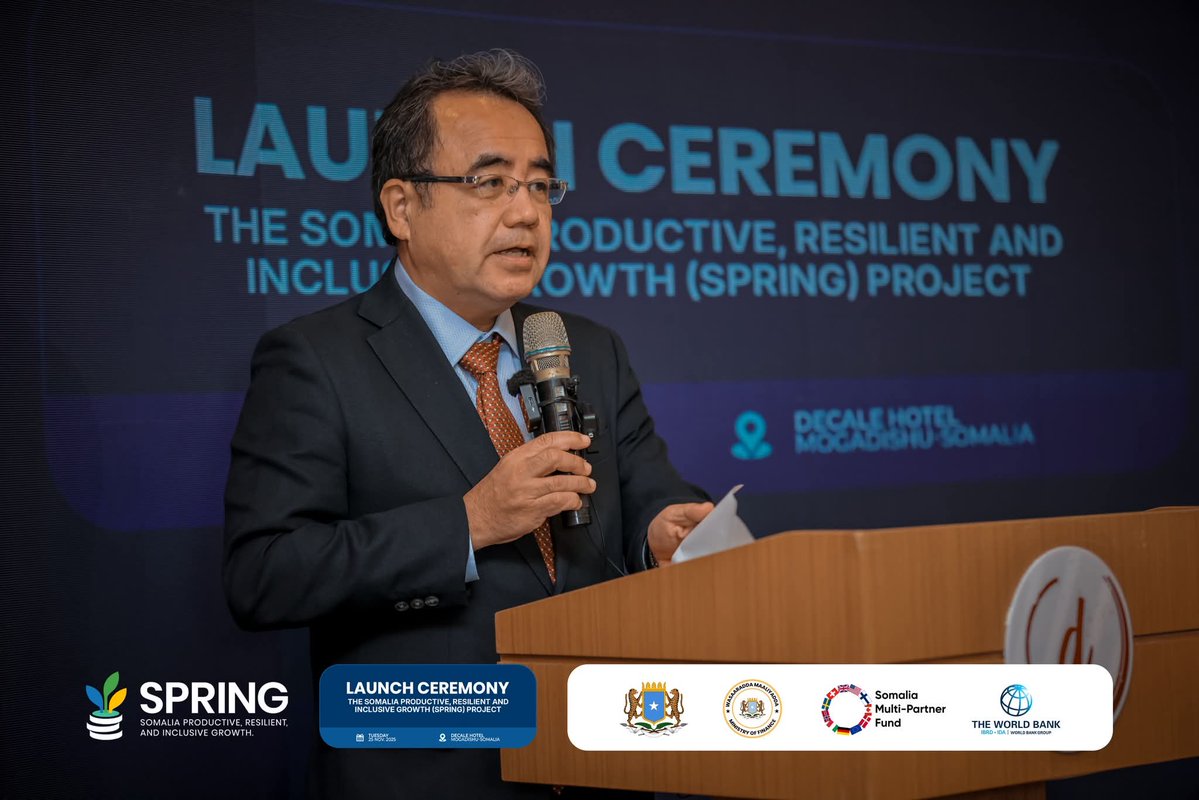 Trevesomorg's tweet image. Trevesom Organization is honored to participate in the official launch of the SPRING Project (Somalia Productive, Resilient and Inclusive Growth), led by the Somalia Multi-Partner Fund and the World Bank .@WorldBank  @AECFAfrica  @EU_in_Somalia  @EduCannotWait  @Abukarawale