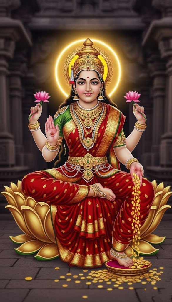 दुख में सदा सहाय आदि शक्ति जय मां महालक्ष्मी ❣️