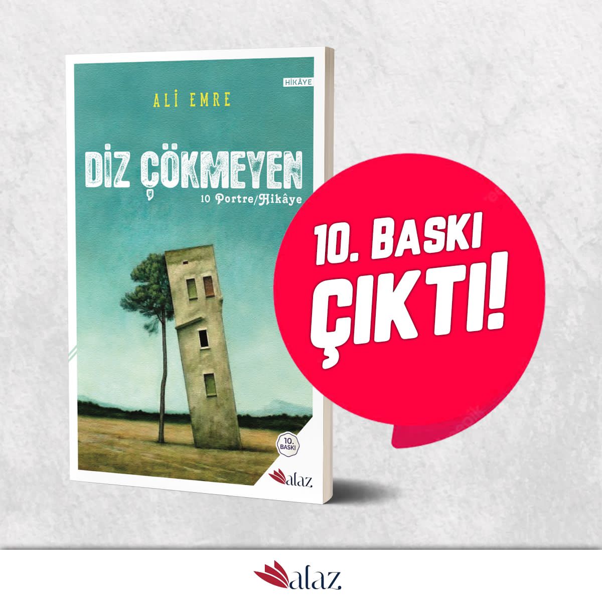 10 portre / Hikâye içeren "Diz Çökmeyen" kitabımız 10. baskıya ulaştı elhamdülillah. 
Kıymetli okuyucularımıza teşekkür ederiz.

#DizÇökmeyen