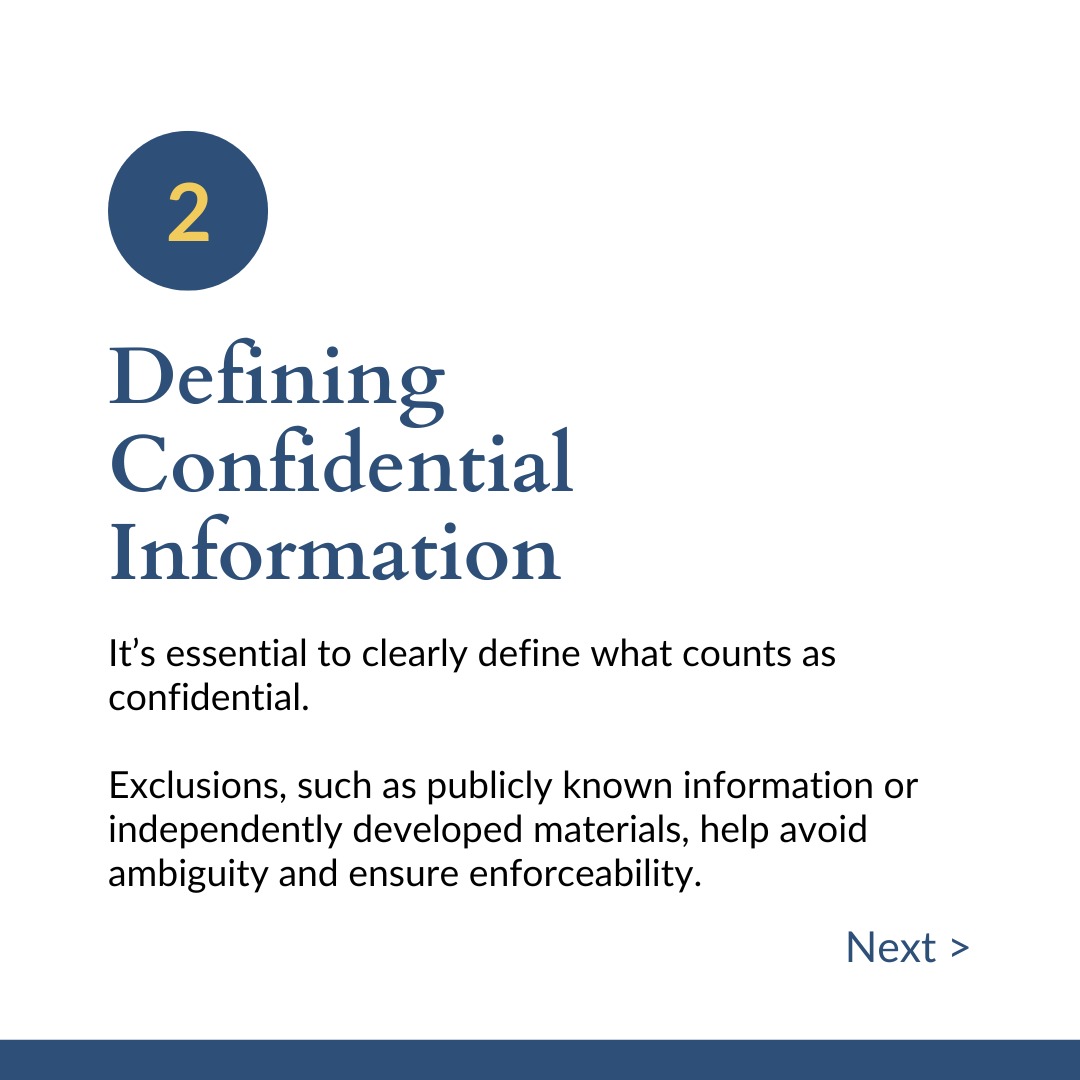 PNLawyers's tweet image. 🔒 Protect your business secrets! Attorney Lydia Vradi shares key tips for NDAs—from defining confidential info to remedies for breaches. 

Swipe through her guide to safeguard your trade secrets. 

#NDALaw 
#BusinessProtection 
#LegalTips
#AttorneyAdvice