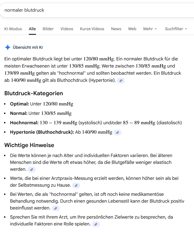 Erfolgsmodell Pharmaindustrie:
Wenn die Leute nicht krank sein wollen - ändere die Definition für die Krankheit oder die Grenzwerte!
Neu versus alt - wie viele Menschen sind auf ein Mal Hochdruck-Patienten! 🤮🤮🤮