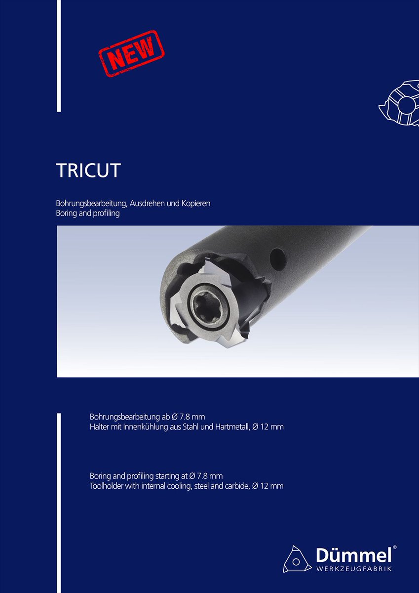 EveredeTool's tweet photo. 🚀 Tricut by Dümmel = Speed, Precision &amp; Safety.

3 cutting edges → higher performance + reduced downtime + safer operation.
Perfect for complex machining + production runs. 🔧

#dümmel #tricut #cncmachining #metalworking #manufacturing #madeingermany #performance https://t.co/IcUjDgNKgV