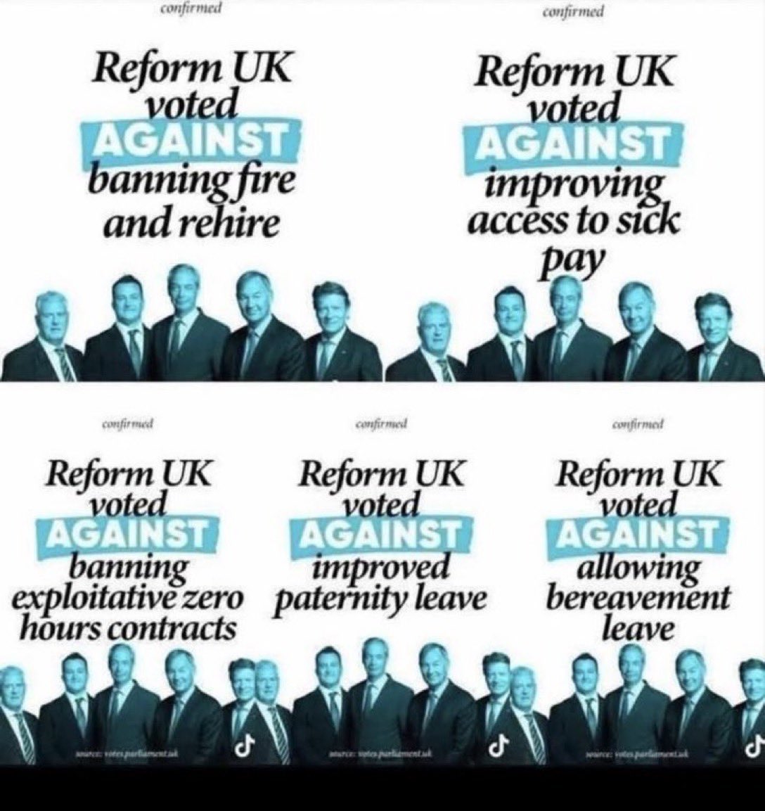 GracieSamuels's tweet image. You privately educated self entitled over privileged #Reform liars, grifters and bores are the party that is on the side of workers? 

Like this you mean?