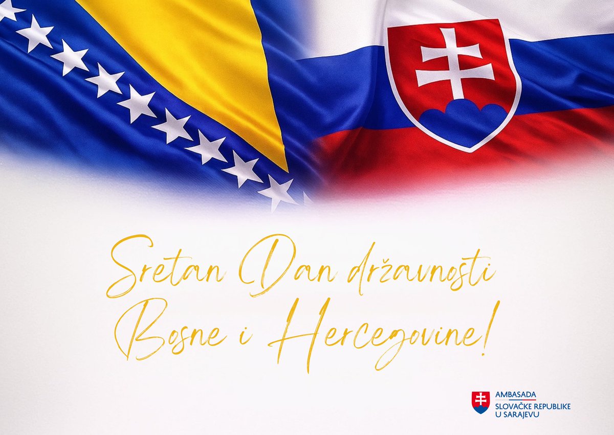 Slovak Embassy in 🇧🇦 / Ambasada Slovačke u 🇧🇦 tweet media