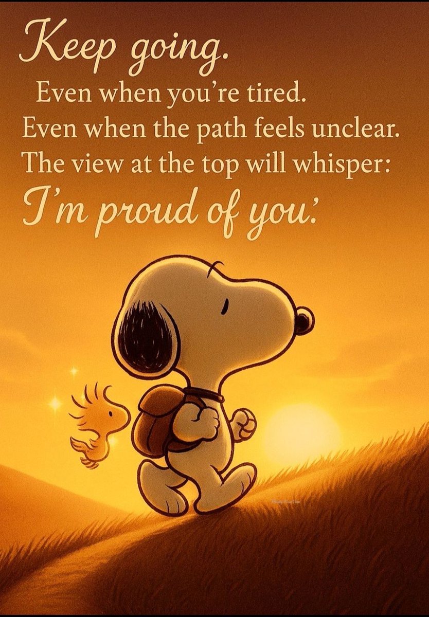 Keep going
Even when you're tired
Even when the path feels unclear
The view at the top will whisper:
“I’m proud of you”