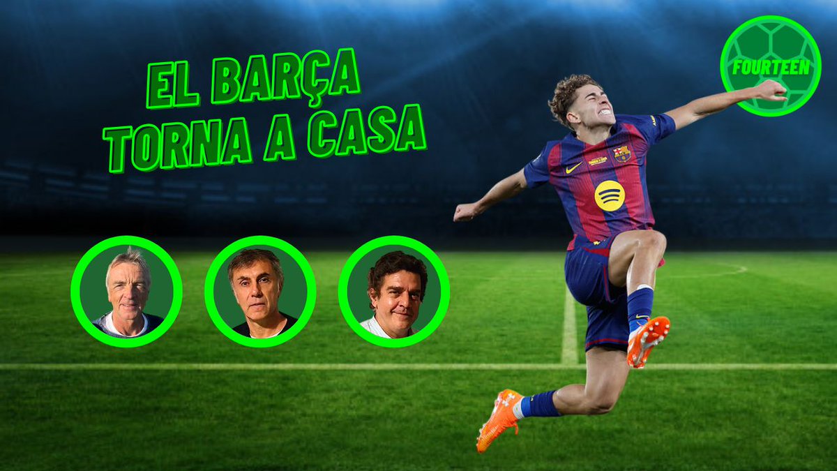 El Barça torna a casa | Fourteen Podcast Ep. 77

Nou episodi ja disponible ✅