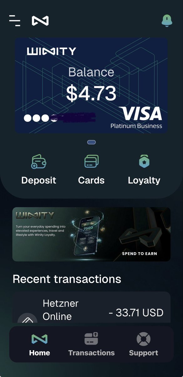 Doozerdan_Wco's tweet image. Being an @WChainNetwork #Node operator just got real easy ! 

Paying for my VpS with my @winitylife $WCO debit card 

Earn from Node 👍 
Pay with Winity 🔥