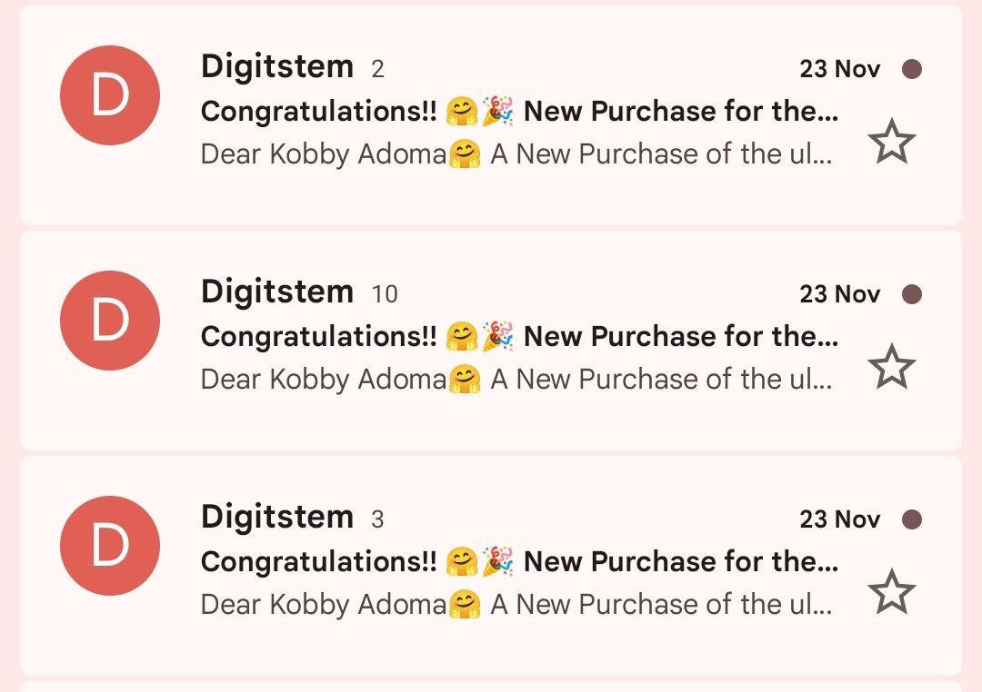 digital_kobby's tweet image. All thanks to digitstem for creating such an amazing platform 😍. 15 sales bagged 🥳. Thank you @digitstem 👑👑