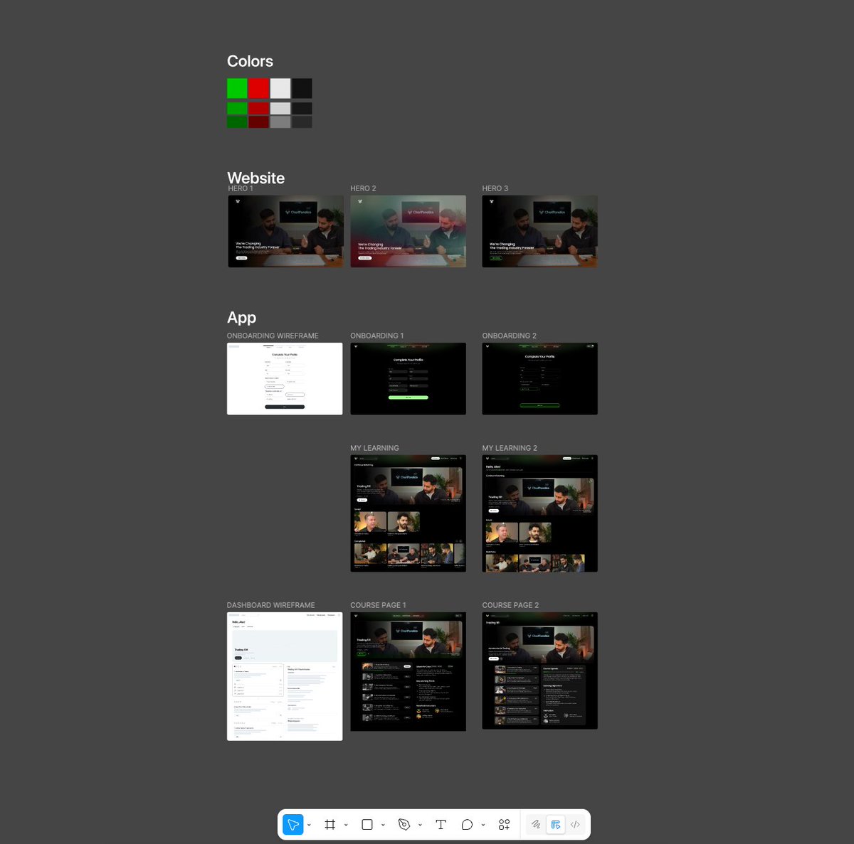 alexgilev's tweet image. the process is a king.
early design explorations of &quot;Netflix&quot; for traders project.