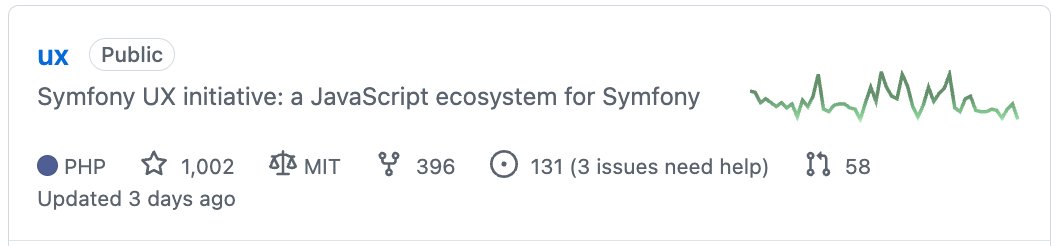 HugoAlliaume's tweet image. #SymfonyUX has just reached 1,000 stars on GitHub. 🌟🙌 
Thanks, everyone, and stay tuned—something super cool will be announced soon!