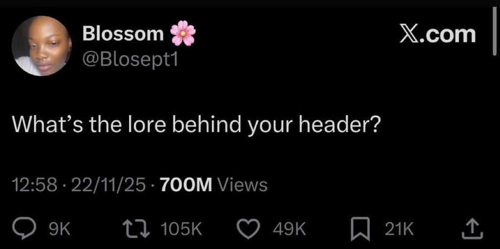 Learnfromperryb's tweet image. JUST IN: A Nigerian lady broke the record for the most viral X post in Africa with 700 million + impressions.

It was her first post. Sadly, her account has been susp£nded.

She joined Twitter (X) 3 days ago.