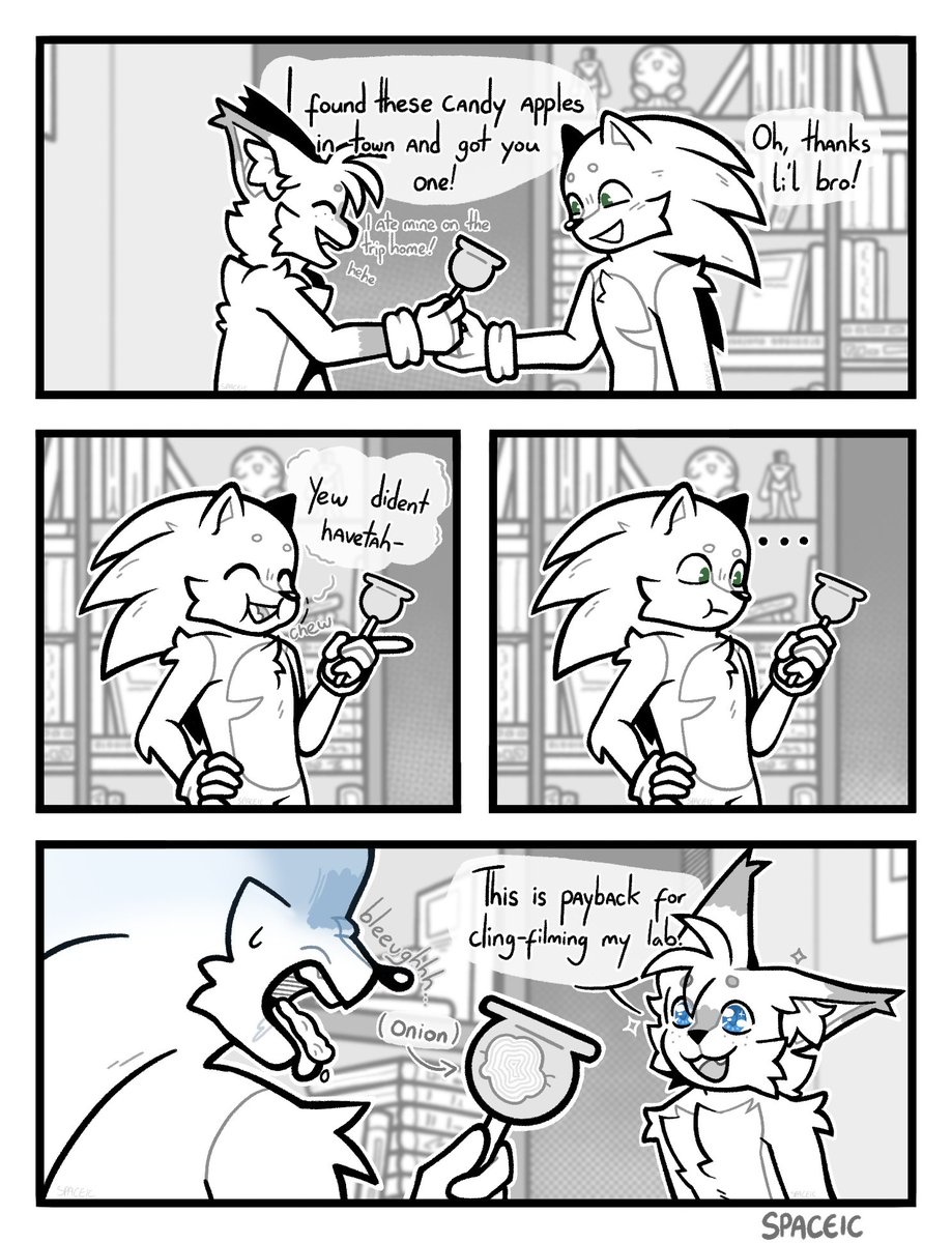 Day 5: Prank

#unbreakablebondweek2025 #SonicTheHedgehog #TailsTheFox