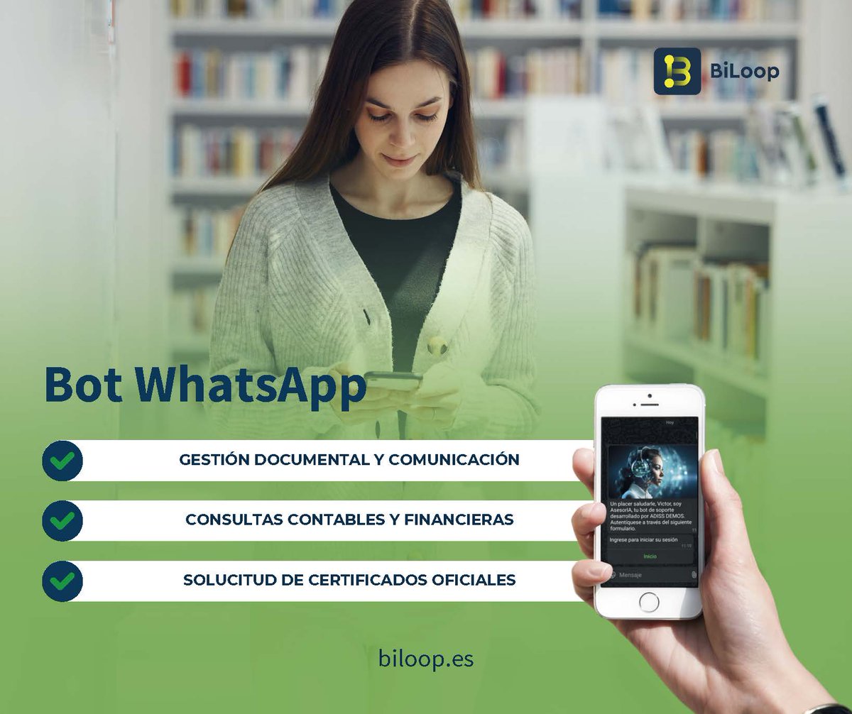 ADISSInforma's tweet image. 📚✨ Después de dos días intensos de formaciones de #Biloop, queremos destacar dos funcionalidades que están teniendo una gran acogida entre nuestr@s clientes:
🧮 Calculadora RETA
🔗 calculadorareta.es
💬 Bot de WhatsApp
🎥 youtu.be/5fUIqstB0Bg
✨ ¿Aún no lo has probado?