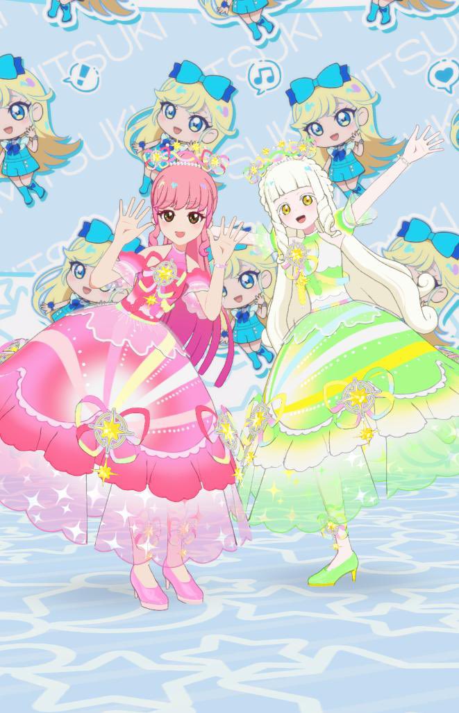 アイプリバース の4弾後半コーデは、とりあえず2セット出来たので終了