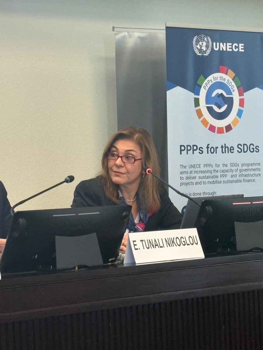 BSTDB's tweet image. At the 9th Session of the Working Party on PPPs under UNECE PPP Week, @BSTDB joined a Side Event hosted by the Permanent Mission of Türkiye, bringing together Turkish Government officials, IFIs and private-sector experts. 

Our Elif Tunali Nikoglou presented BSTDB’s experience in…