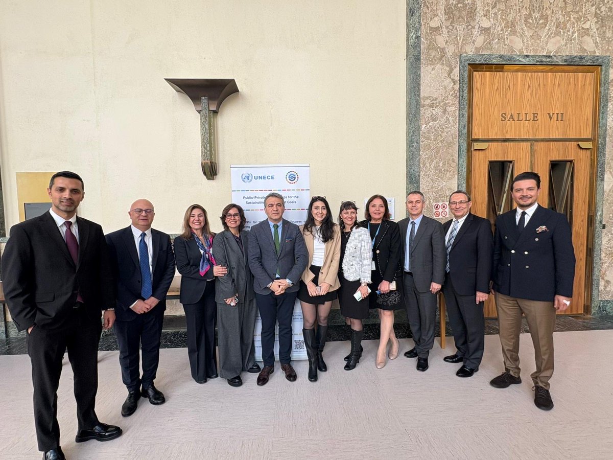 BSTDB's tweet image. At the 9th Session of the Working Party on PPPs under UNECE PPP Week, @BSTDB joined a Side Event hosted by the Permanent Mission of Türkiye, bringing together Turkish Government officials, IFIs and private-sector experts. 

Our Elif Tunali Nikoglou presented BSTDB’s experience in…