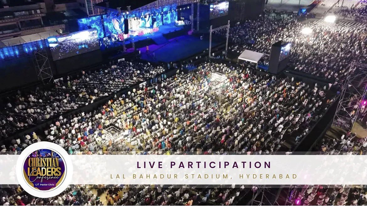 therealgblessed's tweet image. Loveworld nation!
The pictures from the ongoing Christain leaders conference in INDIA 🇮🇳 WITH PASYOR CHRIS

PASTOR CHRIS , worth hearing!!!!