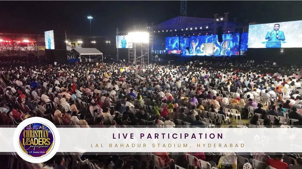 therealgblessed's tweet image. Loveworld nation!
The pictures from the ongoing Christain leaders conference in INDIA 🇮🇳 WITH PASYOR CHRIS

PASTOR CHRIS , worth hearing!!!!