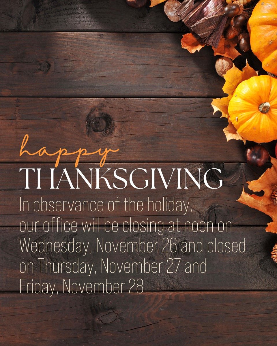 RepBellmon's tweet image. Wishing you and your loved ones a happy Thanksgiving! Please note that my office is closing at noon tomorrow and will be closed Thursday and Friday.