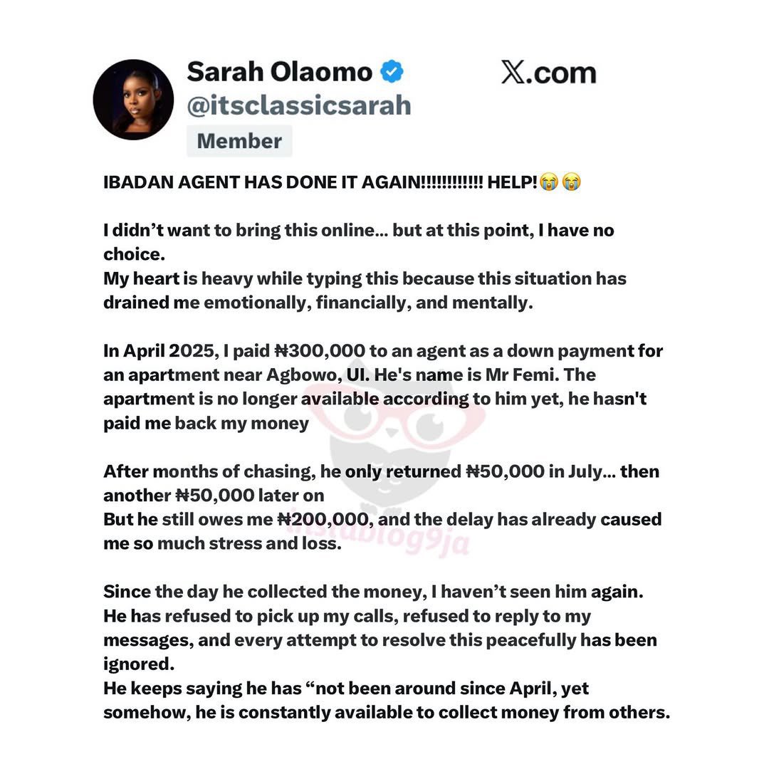 itsclassicsarah's tweet image. We found him!!!!

We went to the NSCDC State Command, where the matter was handled by the Department of Financial Crimes. After hours of discussion, he was made to sign an undertaking to repay the full amount by the end of the month, or on or before 8th December. He was released…