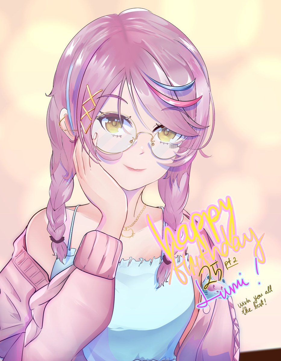 algalliesta's tweet image. @lumiataXXV 
HBD lumiiii!!  #LukisMi