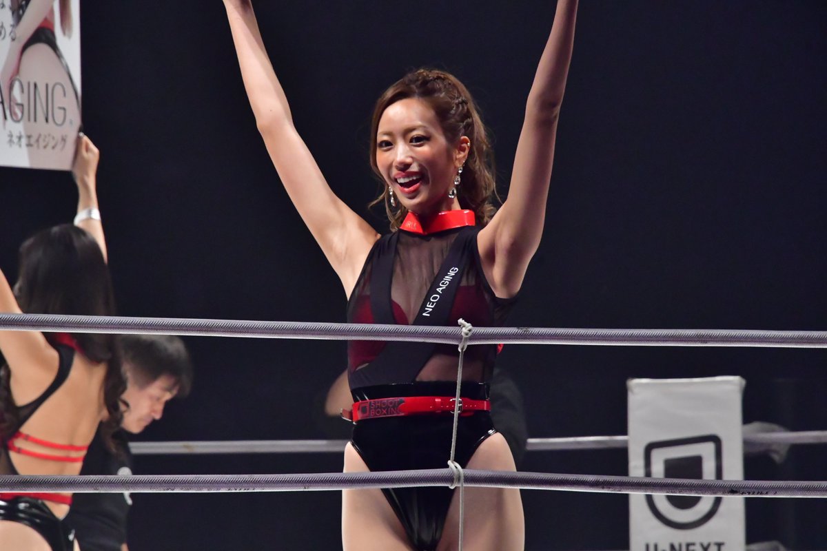 SHOOT BOXING 40th Anniversary～ #ScupGZT2025 ラウンドガールは央川