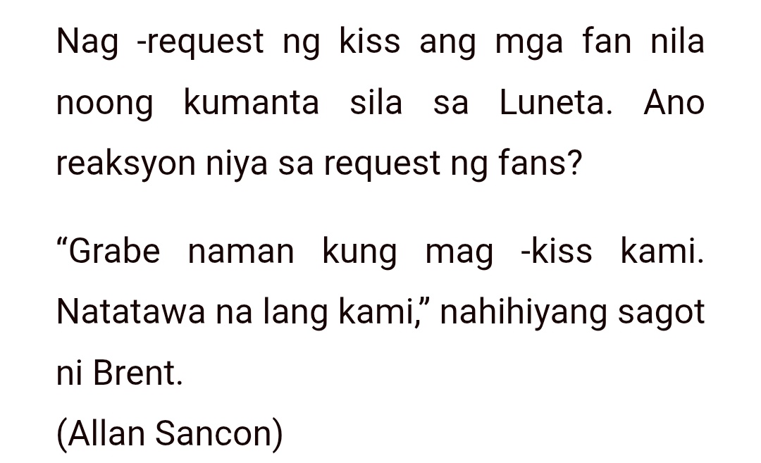 Rosemae411778's tweet image. #BrentManalo
#Mikbrent