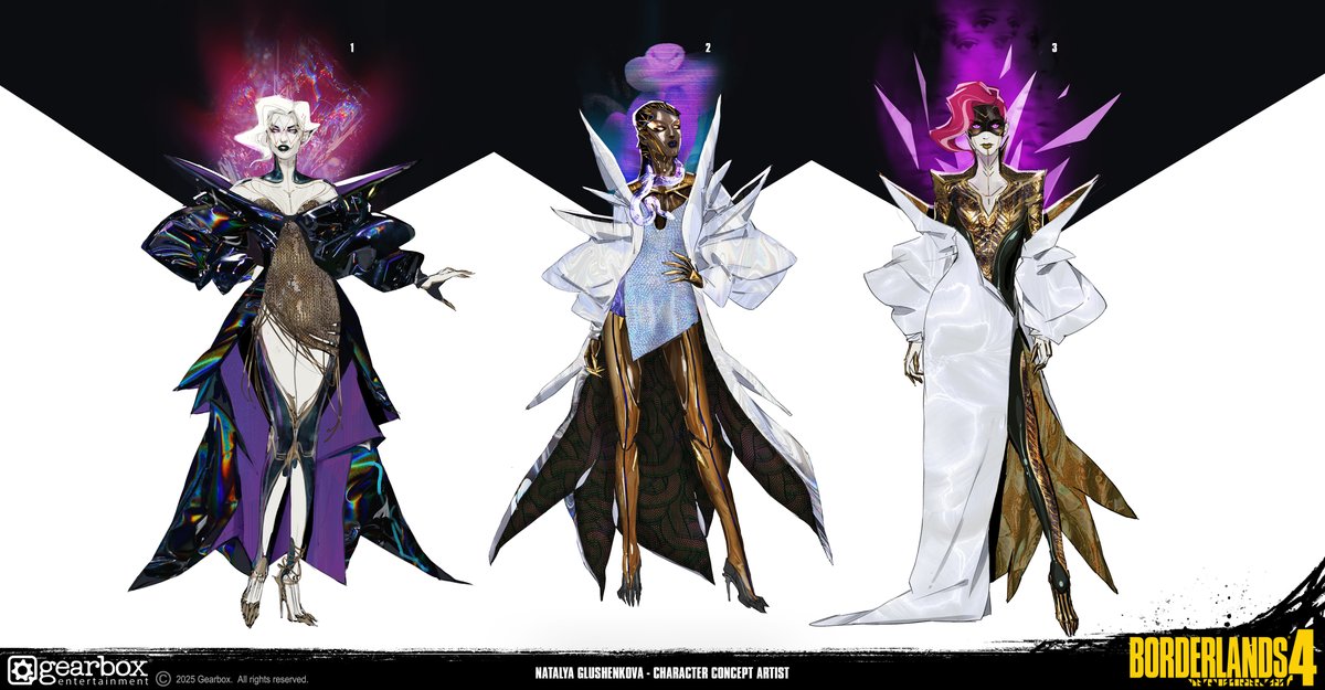 le_mundra's tweet image. Here's some development sketches I did for Levaine! Was fun to explore (still miss her pet gator, though)