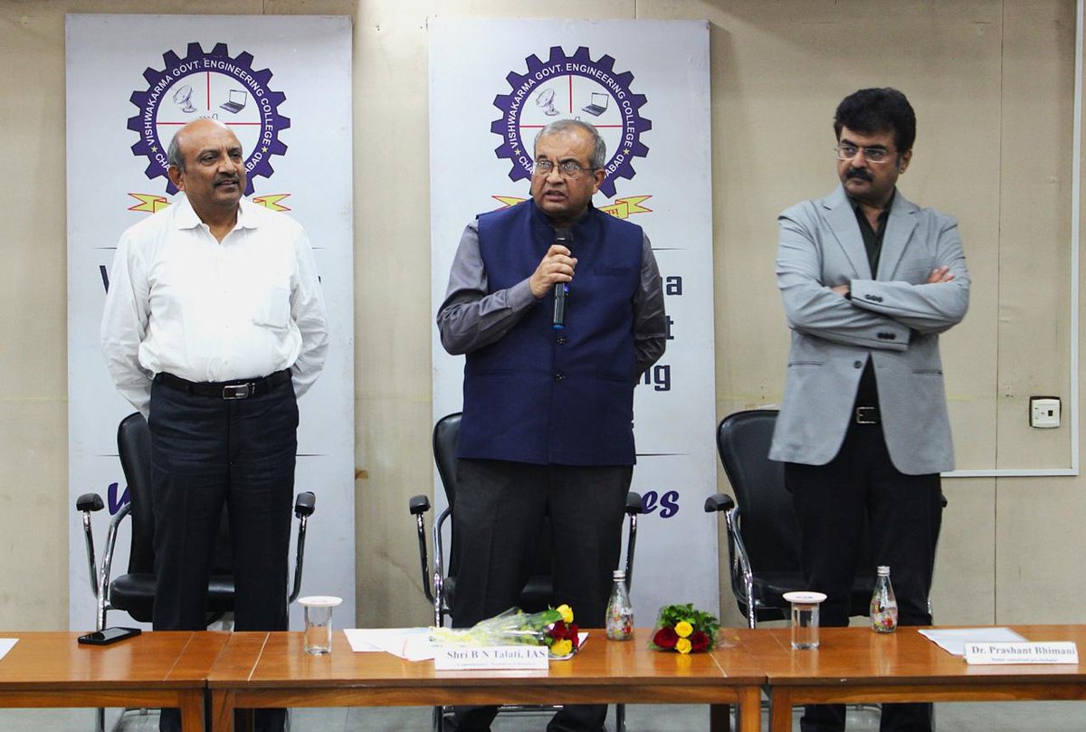 OfficialVgec's tweet image. 🌼 Successful completion of “મન-દુરસ્તી: Inspiring Insights of Mental Wellness” at VGEC! Grateful to Dr. Prashant Bhimani and Shri Bipin Talati for their support. 🌿 #MentalWellness #VGEC #PositiveMindset