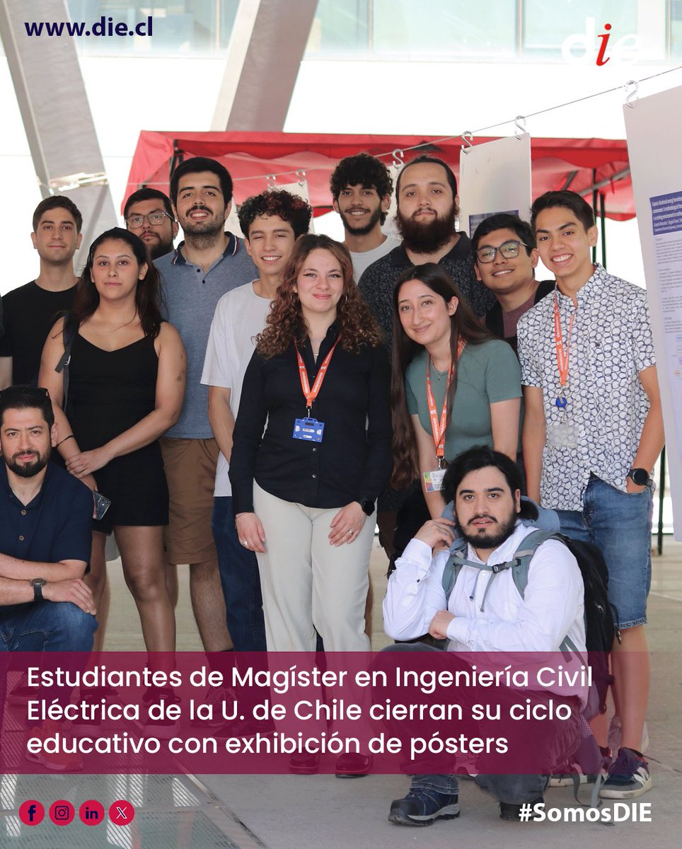 Felicitaciones a nuestros estudiantes de Magister por esta excelente presentación 👉 die.cl