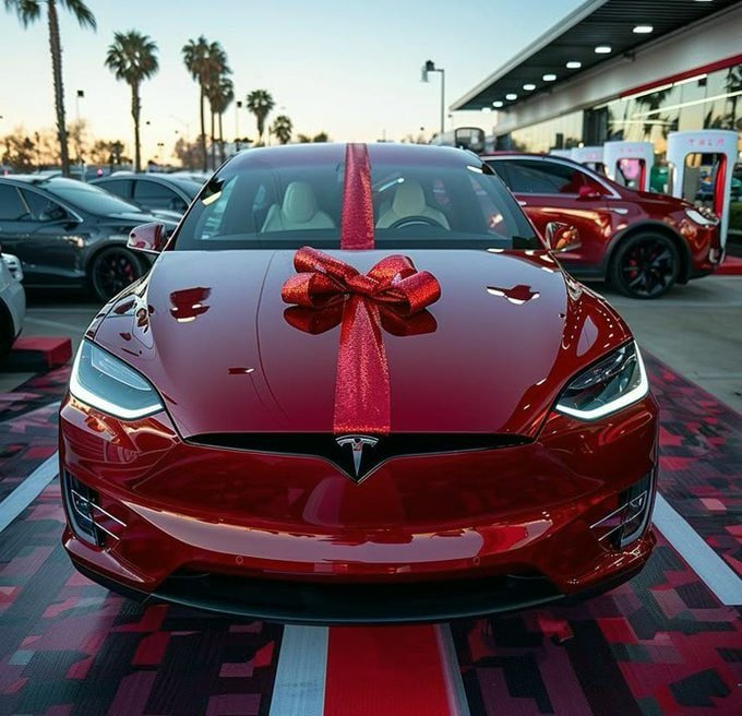 elonmusknews30's tweet image. Would you like to receive a new Tesla car as a gift? 

A) Yes 
B) No thanks 

Give me a Thumbs-Up 👍 if you accept