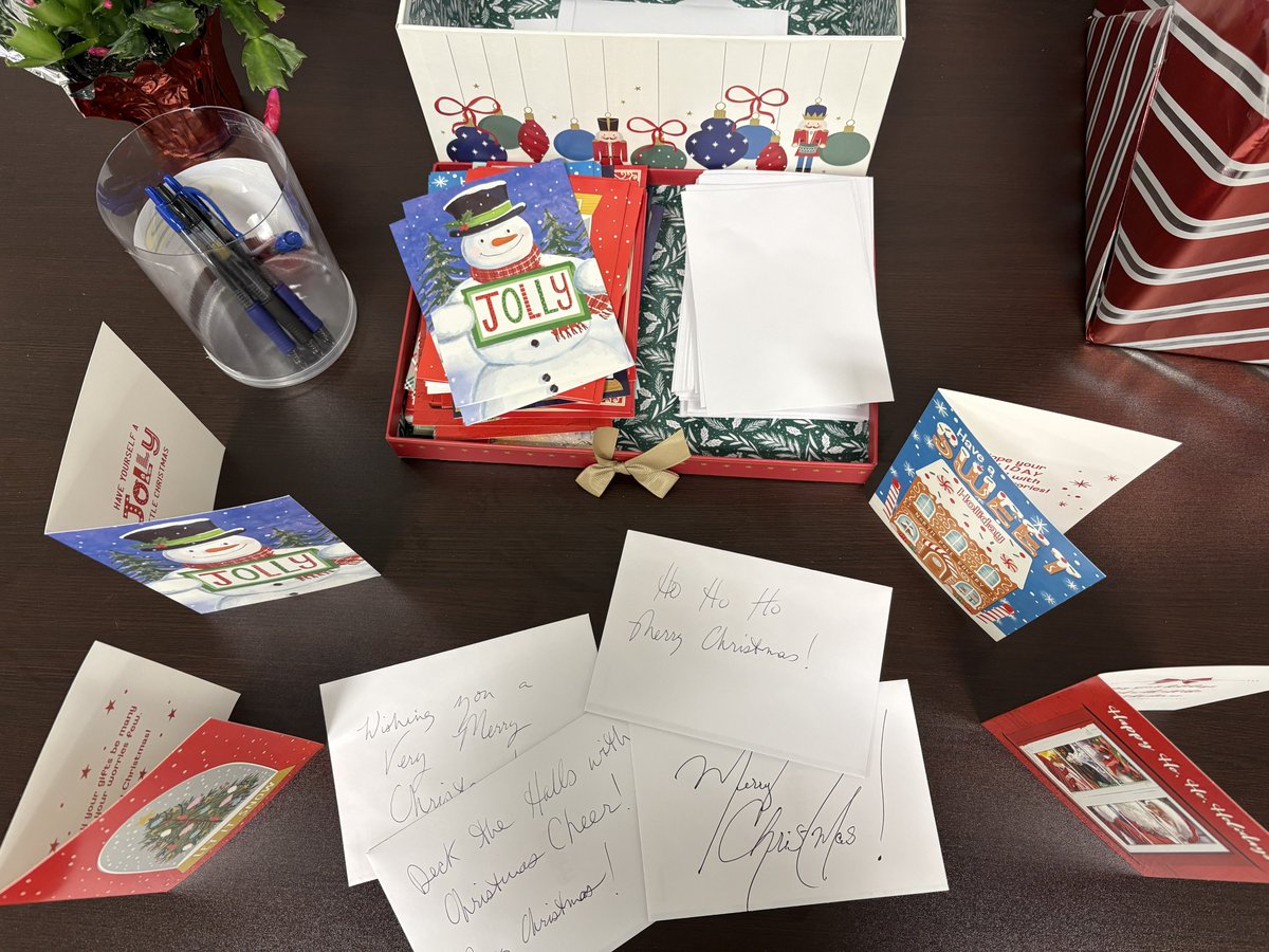 FLGamingControl's tweet image. FGCC employees will be brightening up the Holidays for 120 residents of the Eden Springs Nursing Center in Crawfordville. Personal care items are being collected for gift bags along with signed Christmas cards.