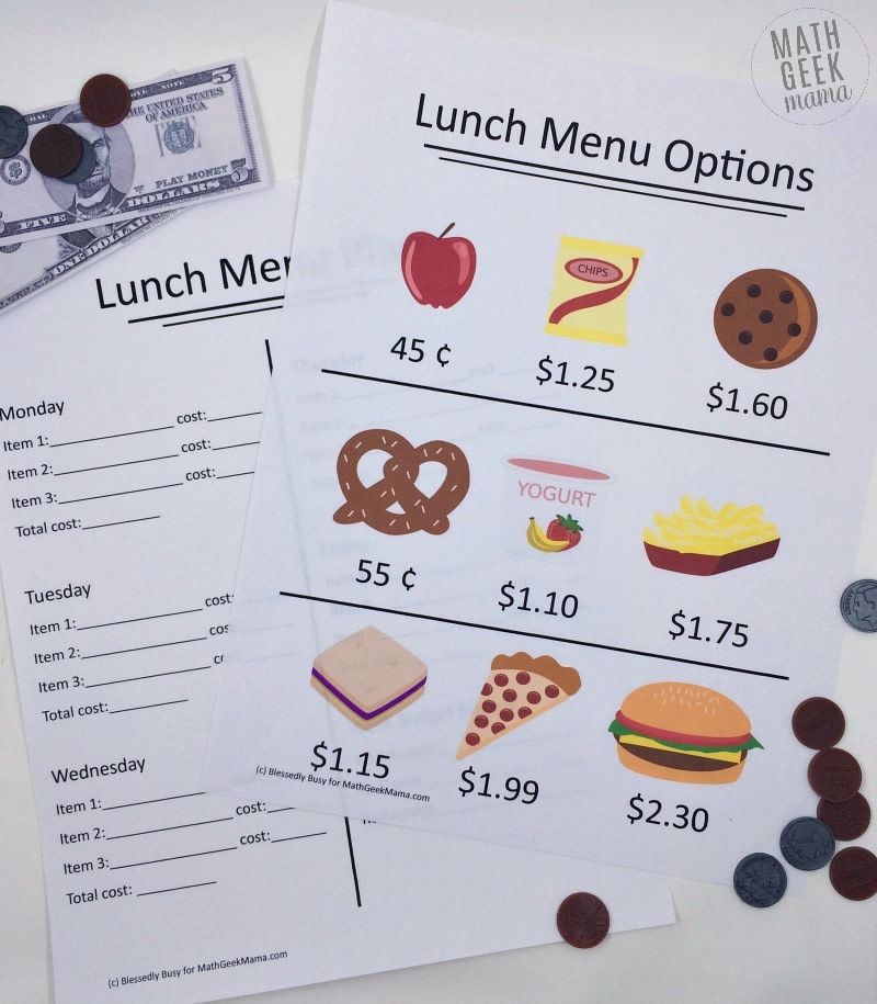mathgeekmama's tweet image. What&apos;s For Lunch? An Engaging, Real Life Math Lesson bit.ly/2jz8TA3