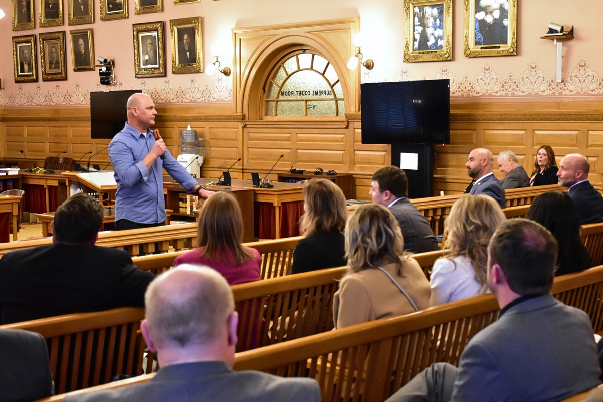 Thank you <a href="/LeadershipKS/">Leadership Kansas</a> for the invitation to speak to your class of 2025 at the Statehouse. I always enjoy talking about the office and the responsibilities of the Secretary of State. #ksleg