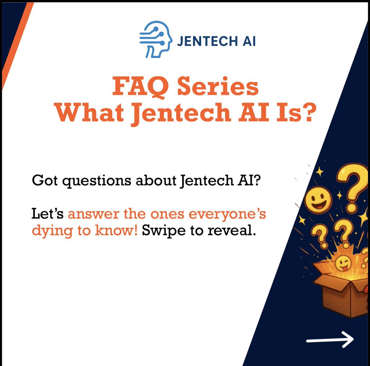 jentech_ai's tweet image. Got questions? We&apos;ve got answers!

What is @jentech_ai?

Who can join? How does it work?

Let&apos;s talk. Drop your questions below

#FAQ #DigitalLearning #JentechAl #FutureReady #Aleducation