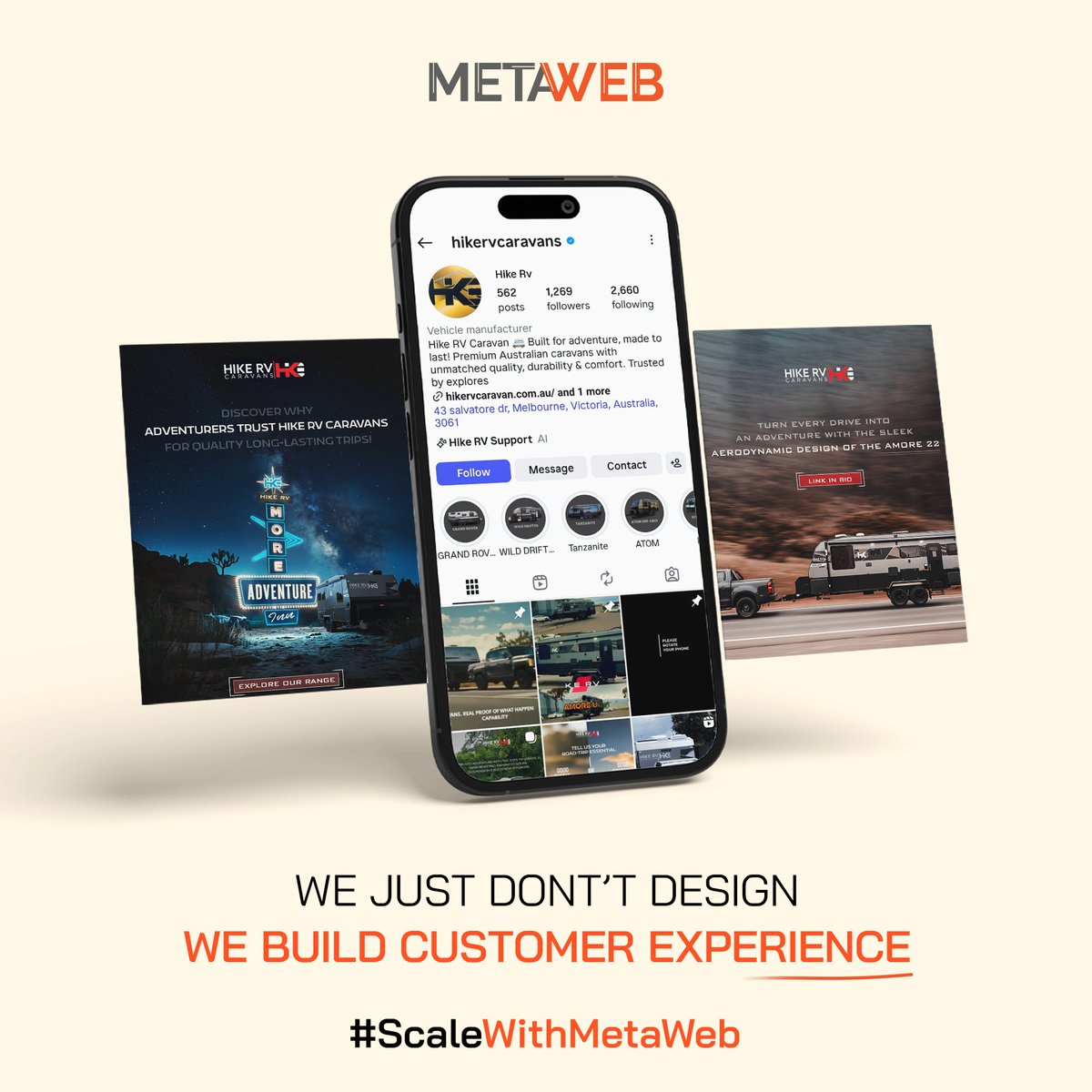 MetaWebAus's tweet image. Great design grabs attention.Customer experience keeps them coming back.We build both. 🔥
#ScaleWithMetaWeb