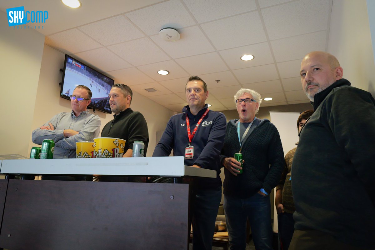 skycompIT's tweet image. It feels great to spend time with our clients ✨ outside the office ✨ and away from IT issues — just people hanging out with people. Nights like this bring everyone together: no computers, just hockey, food, drinks… and an awesome team.

#skycomp #IT #ITMSP #MSP #hockey