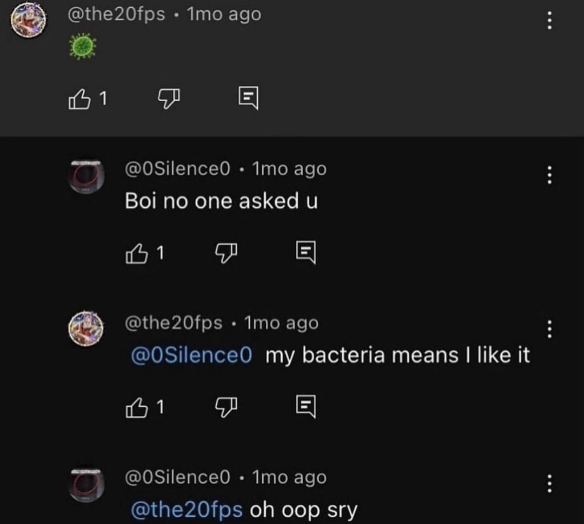hotsoggi's tweet image. my bacteria means i like it