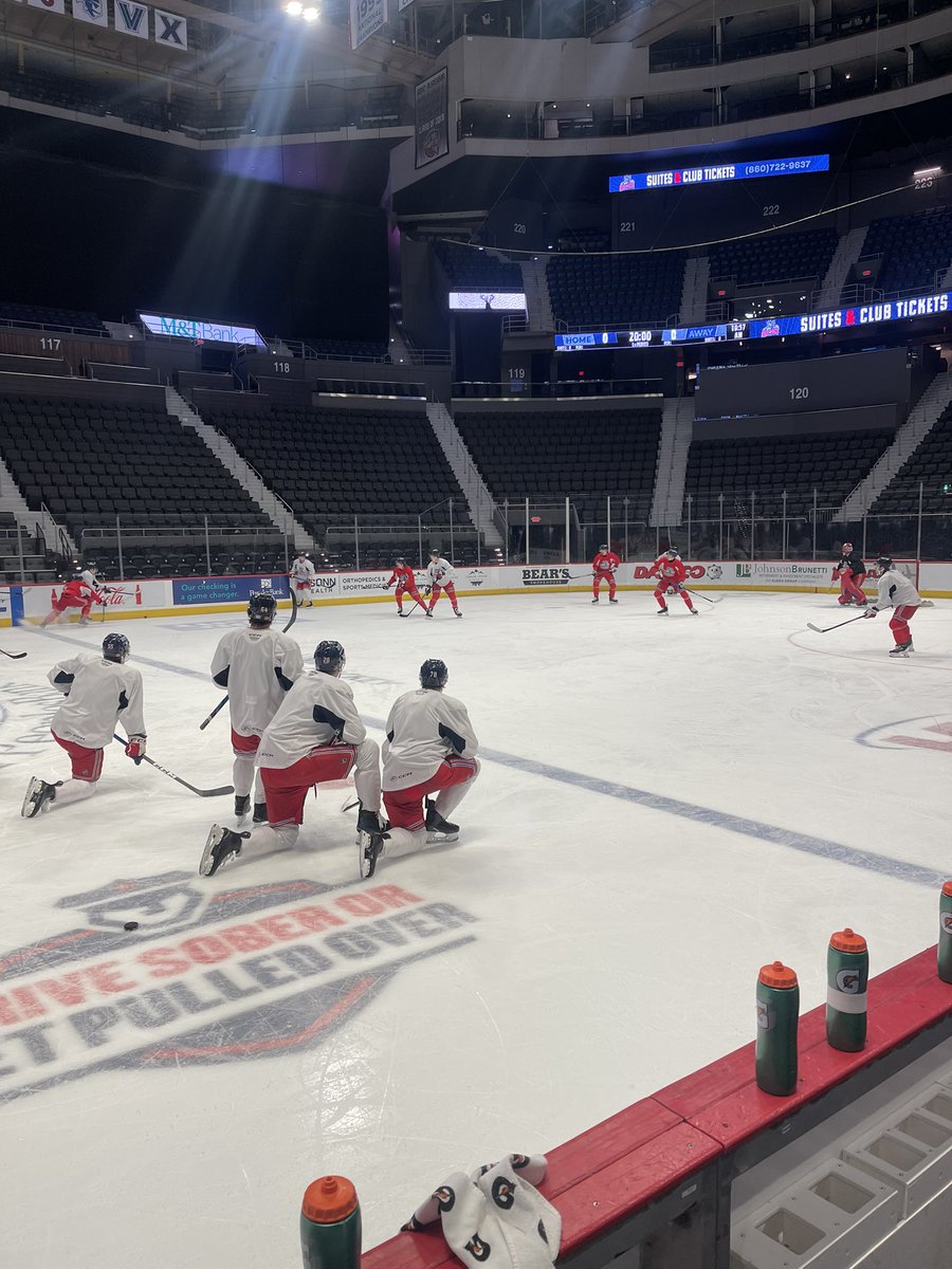 Final practice for the Wolf Pack before a three-in-four stretch. G’s Hugo Ollas and Spencer Martin and F Zakary Karpa have joined the team on the ice. 

Pack host Springfield tomorrow then visit Cleveland on Friday and Saturday.