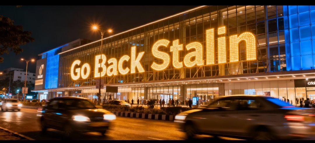 VLinsta's tweet image. கோவை இன்னைக்கு சும்மா தக தக னு ஜொலிக்குது 🔥🔥😜

#GoBackStalin