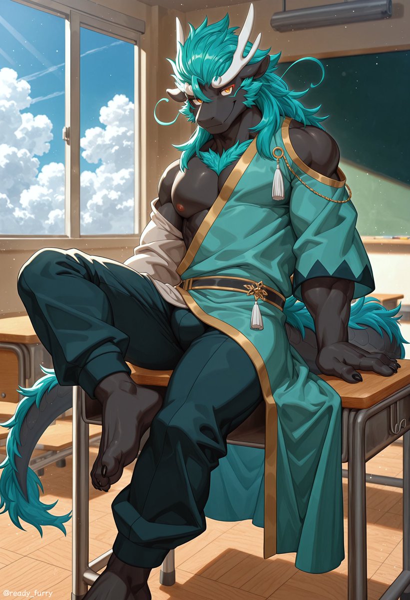 ready_furry's tweet photo. For school days, Sunday afternoon is a rare leisure time of the week.
#AIart #Furry #fullattack #Aosting #全兽出击 #敖青 #BONASIAH https://t.co/yd7FYO1jPk