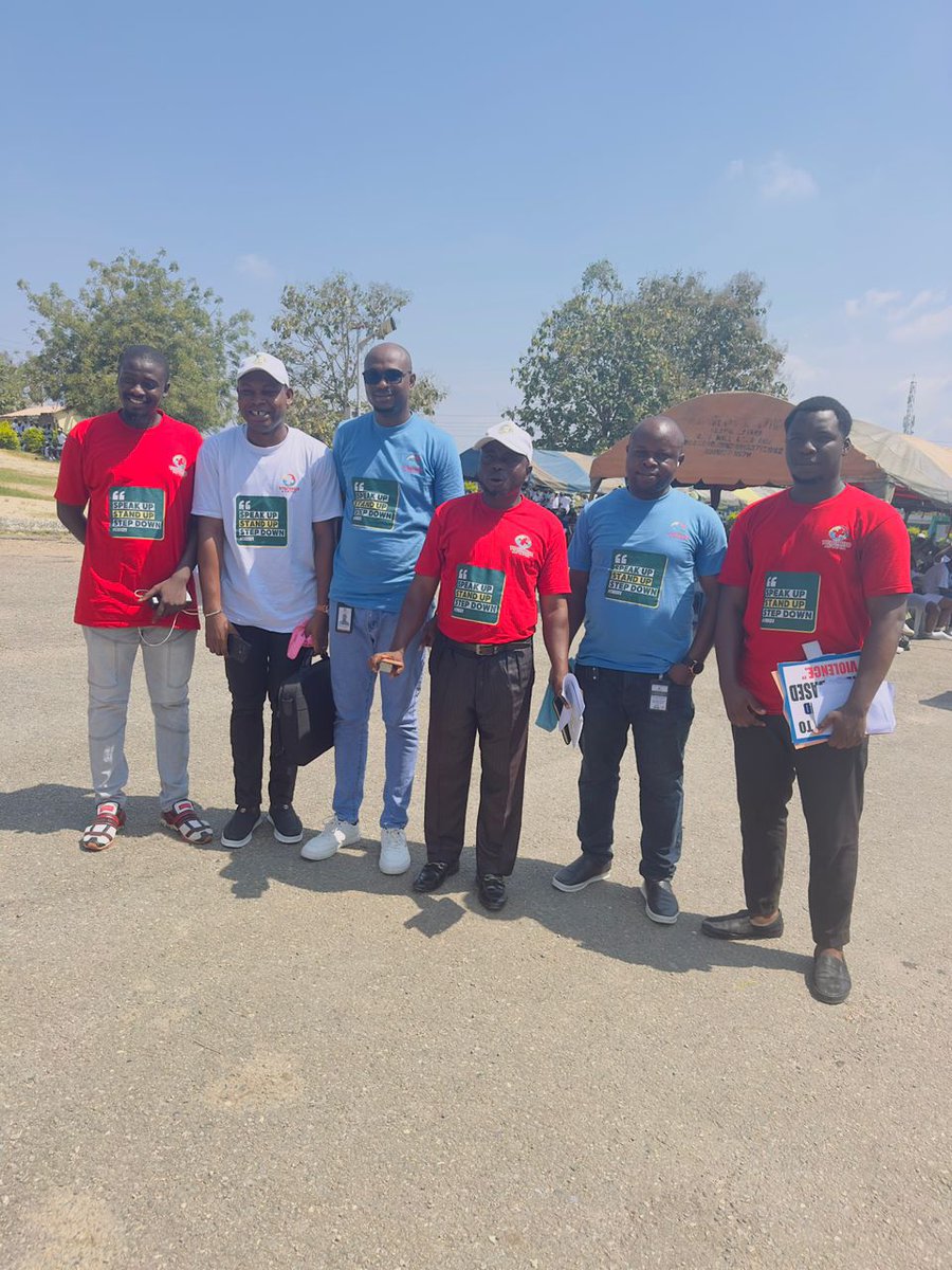 ymnnigeria's tweet photo. Today, the Osun Young Men’s Network Against Sexual &amp; Gender-Based Violence met with corps members at the NYSC Orientation Camp to deepen awareness on GBV. Young men are rising.
A safer Nigeria is possible.
#EndGBV #NYSC #PositiveMasculinity #OsunYMN #16DaysOfActivism https://t.co/TknzPQ3MEX