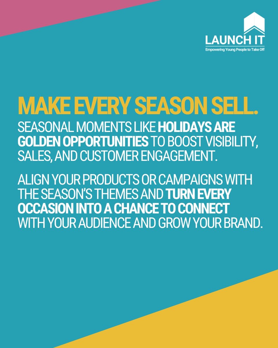 LaunchIt_UK's tweet image. 🎯 The best founders don’t wait for sales, they create them! Small, timely actions can turn quiet months into big wins. 🚀

🎄What are your festive plans? Share your events, deals and offers in the comments! #startuptips #entrepreneurmindset