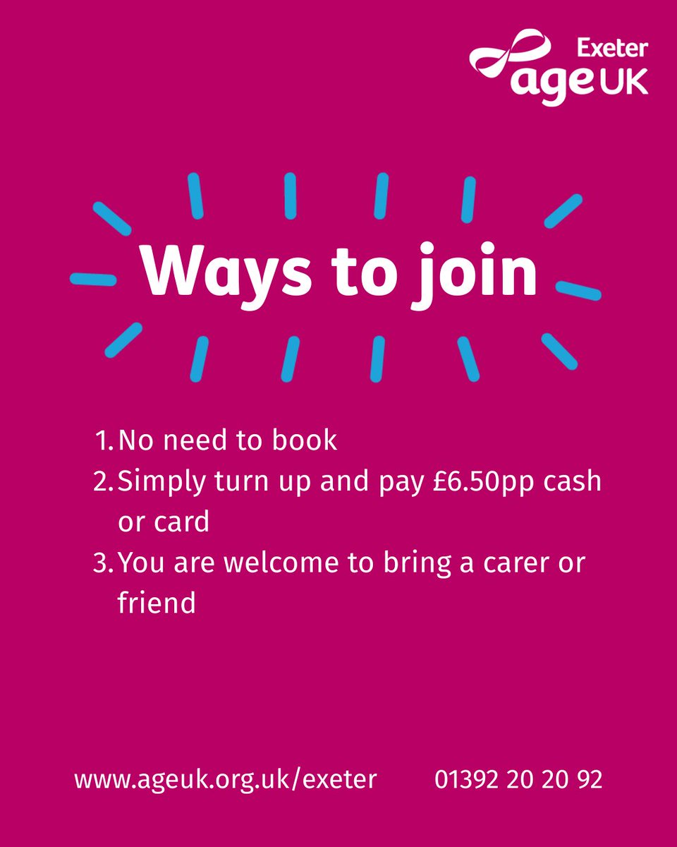 AgeUKexeter's tweet photo. 🎶 Love to sing? Join our bi-weekly Singalong at Age UK Exeter! Warm voices, friendly faces, and classic tunes to lift your spirits.  Come make some joyful noise! All welcome aged 50+

Or book tickets here > https://t.co/SNBh3uIowX 
#ExeterEvents #Singalong #AgeUKExeter https://t.co/4dUhAOU8Pz