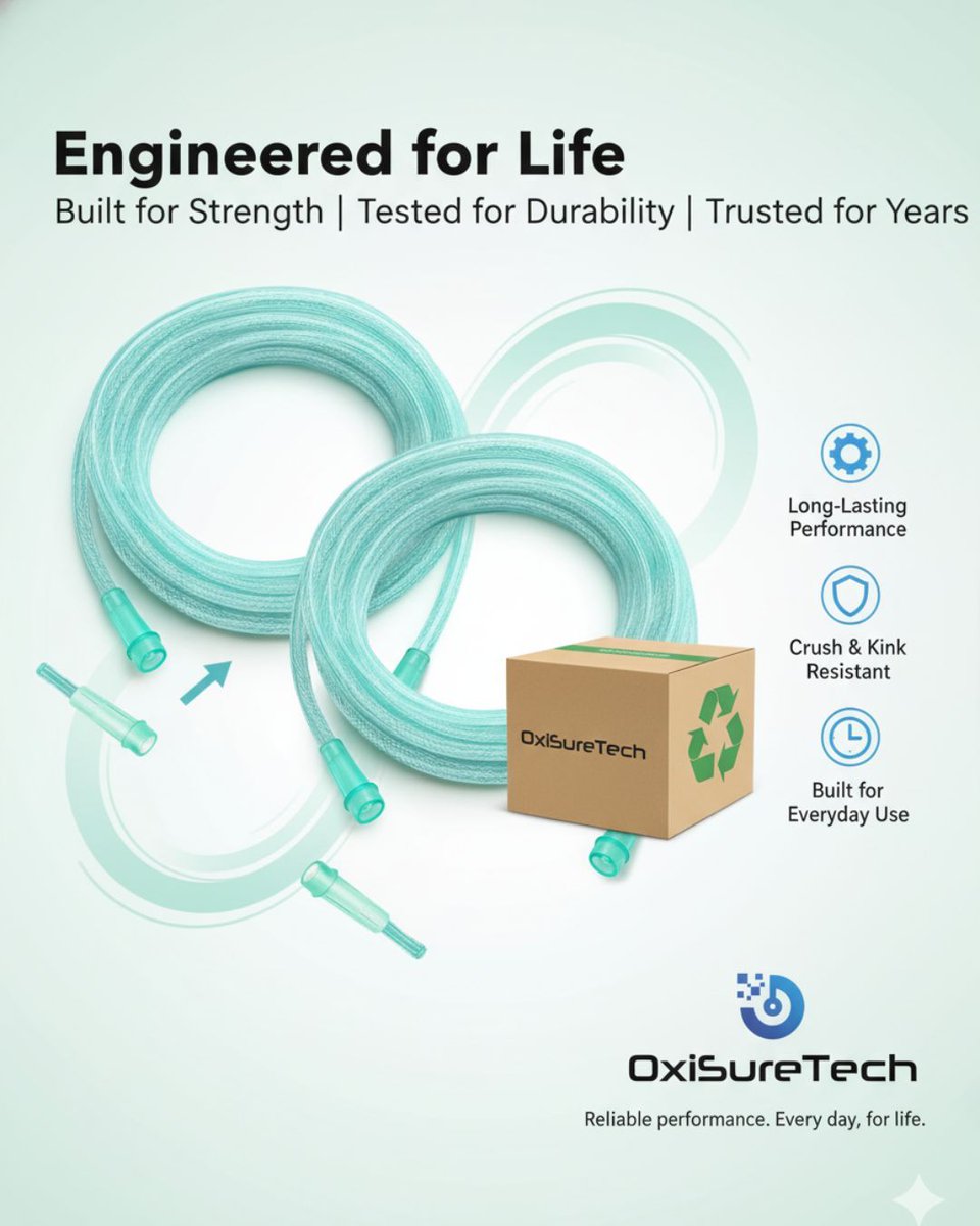 oxisuretech's tweet image. Strength that lasts. 💪
 Our fiber-reinforced, crush-resistant design is built for everyday confidence — because reliable gear matters.
 Explore the bundle 👉 amazon.com/dp/B0FCNB58CF

#OxiSureTech #HomeOxygenCare #ReliableDesign #DurableGear #SeniorSafety #CaregiverLife