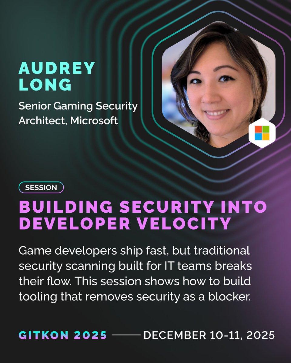 GitKraken's tweet image. “Building Security Into Developer Velocity”

Game developers ship fast, but traditional security scanning built for IT teams breaks their flow. This session shows how to build tooling that removes security as a blocker.