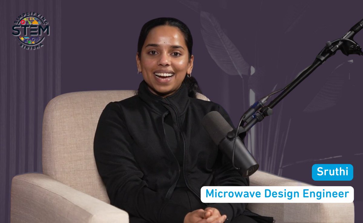 QorvoInc's tweet image. What does a Microwave Design Engineer do? Sruthi breaks it down in this episode of Simplifying STEM with Sirisha. 

Watch Sruthi’s episode: ow.ly/s88X50Xw25h
#EngineeringCareers #SimplifyingSTEM #MicrowaveDesign #QorvoCareers